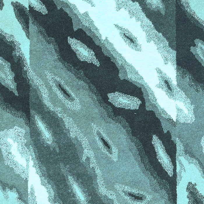 Abstract Light Blue Modern Rug, abs3175lblu