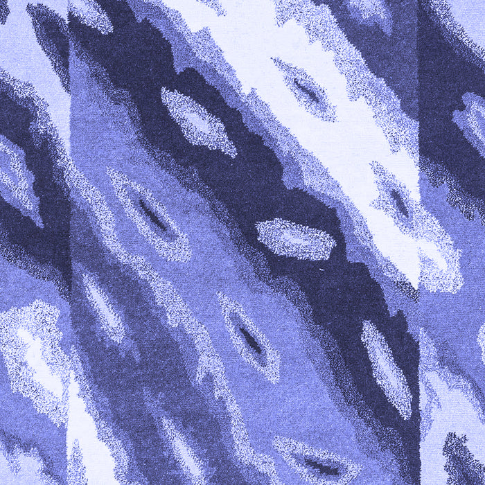 Abstract Blue Modern Rug, abs3175blu