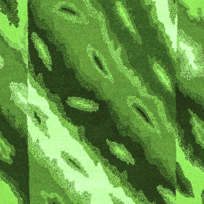 Animal Green Modern Rug, abs3176grn