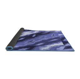 Sideview of Animal Blue Modern Rug, abs3176blu