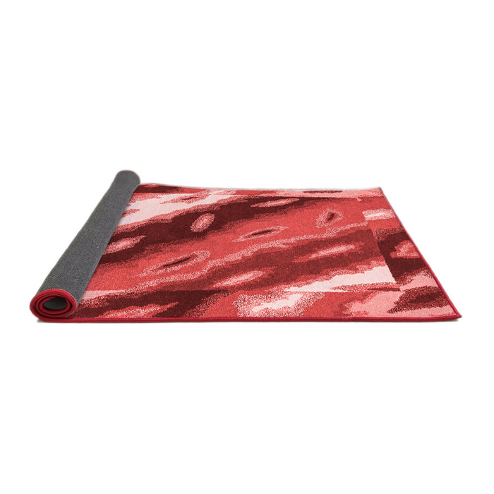 Animal Red Modern Area Rugs