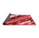 Animal Red Modern Area Rugs