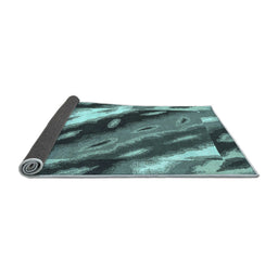 Sideview of Animal Light Blue Modern Rug, abs3176lblu