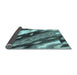 Sideview of Animal Light Blue Modern Rug, abs3176lblu