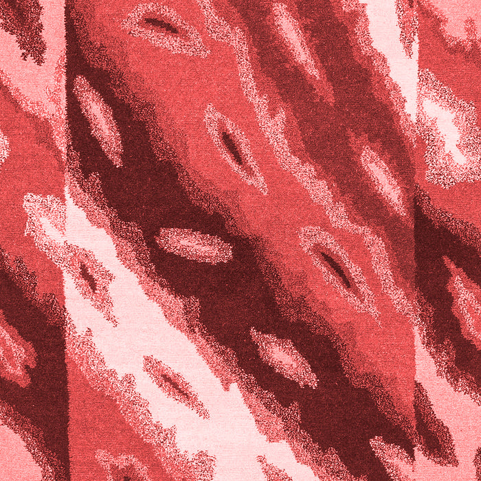 Animal Red Modern Area Rugs