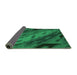 Sideview of Animal Green Modern Rug, abs3177grn