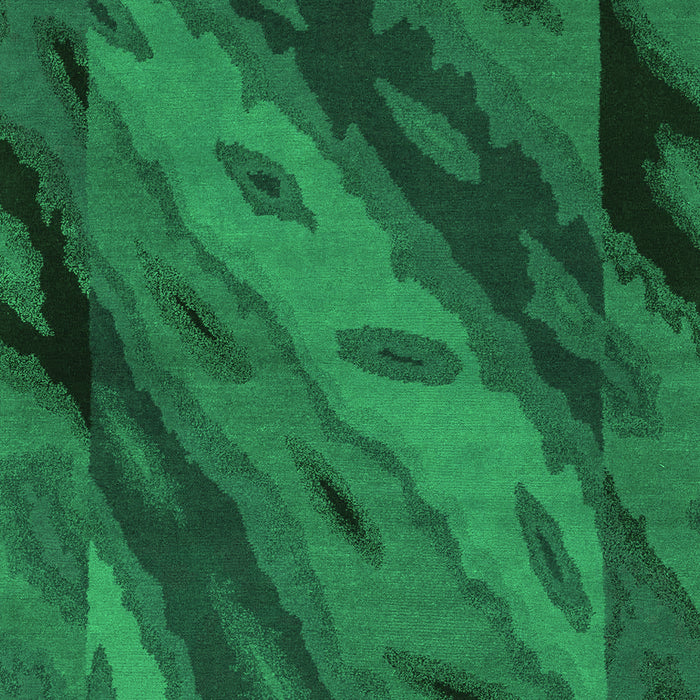 Animal Green Modern Rug, abs3177grn