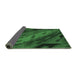 Sideview of Animal Emerald Green Modern Rug, abs3177emgrn