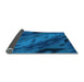 Sideview of Animal Light Blue Modern Rug, abs3177lblu