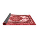 Abstract Red Modern Area Rugs