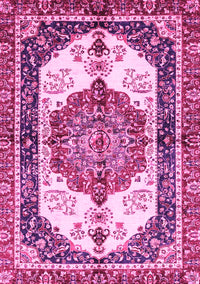 Abstract Pink Modern Rug, abs3178pnk