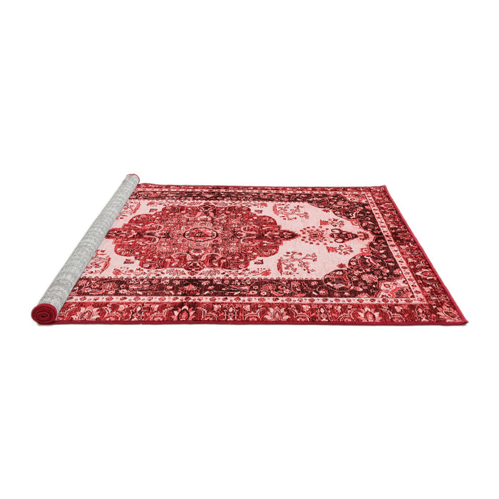 Modern Red Washable Rugs