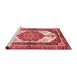 Modern Red Washable Rugs