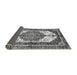 Sideview of Abstract Gray Modern Rug, abs3178gry