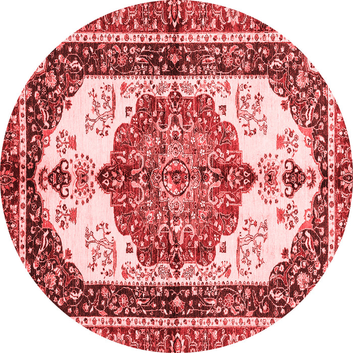 Machine Washable Abstract Red Modern Rug, wshabs3178red