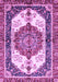 Machine Washable Abstract Purple Modern Area Rugs, wshabs3178pur