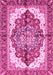 Machine Washable Persian Pink Traditional Rug, wshabs3179pnk