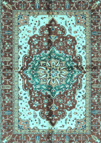 Persian Light Blue Traditional Rug, abs3179lblu