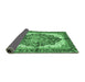 Sideview of Persian Emerald Green Traditional Rug, abs3179emgrn