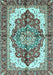 Machine Washable Persian Light Blue Traditional Rug, wshabs3179lblu