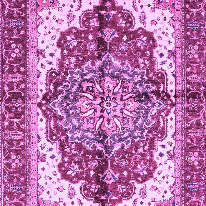 Machine Washable Persian Purple Traditional Area Rugs, wshabs3179pur