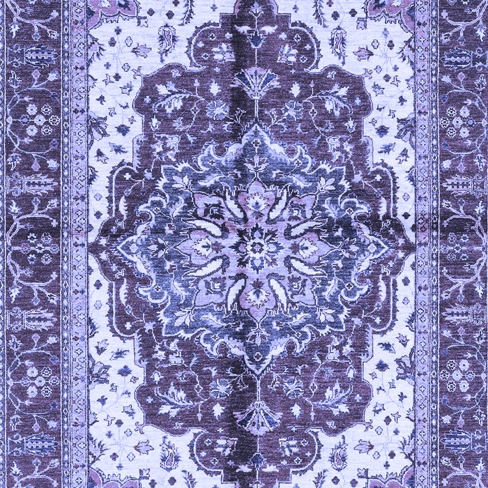 Machine Washable Persian Blue Traditional Rug, wshabs3179blu