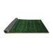 Sideview of Abstract Emerald Green Modern Rug, abs317emgrn