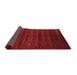 Abstract Red Modern Area Rugs