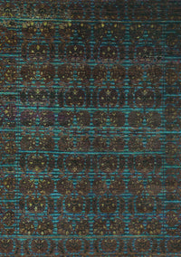 Abstract Turquoise Modern Rug, abs317turq