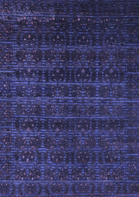 Abstract Blue Modern Rug, abs317blu