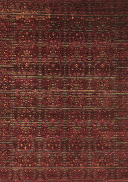 Abstract Brown Modern Rug, abs317brn