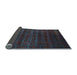 Sideview of Abstract Light Blue Modern Rug, abs317lblu