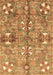 Abstract Brown Modern Rug, abs3180brn