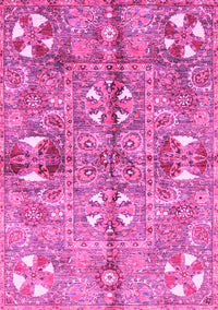 Abstract Pink Modern Rug, abs3180pnk