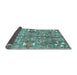 Sideview of Abstract Light Blue Modern Rug, abs3180lblu