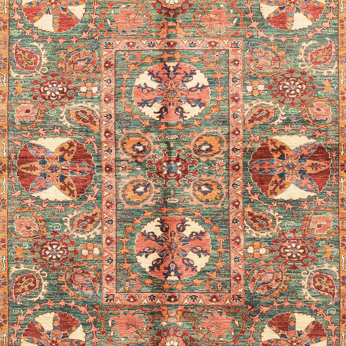 Machine Washable Abstract Chestnut Red Rug, wshabs3180