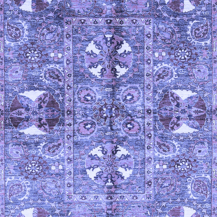 Abstract Blue Modern Rug, abs3180blu