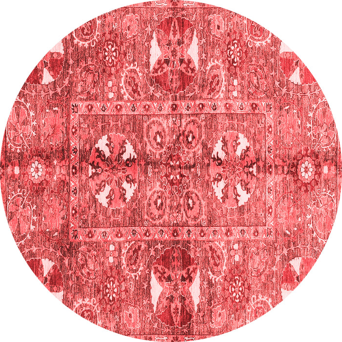 Abstract Red Modern Rug, abs3180red