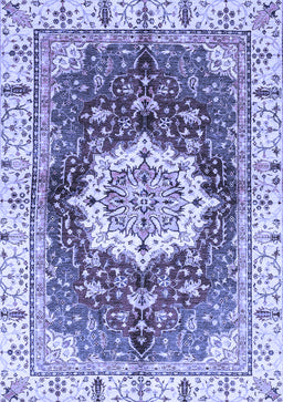 Abstract Blue Modern Rug, abs3181blu