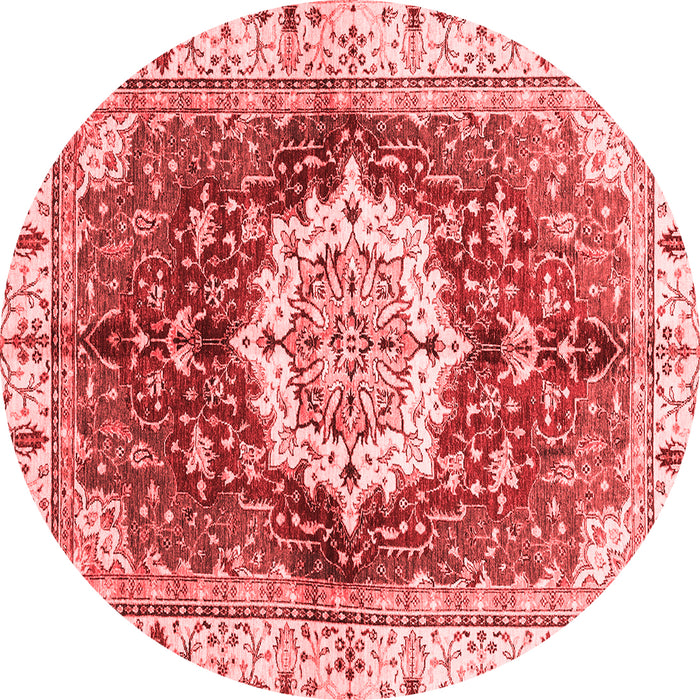 Abstract Red Modern Rug, abs3181red