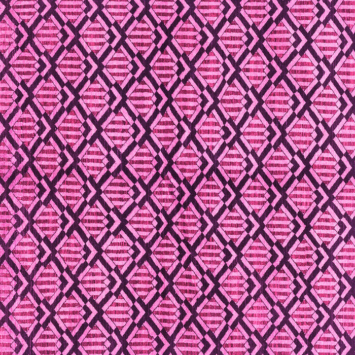 Square Abstract Pink Modern Rug, abs3182pnk