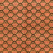 Square Abstract Orange Modern Rug, abs3182org