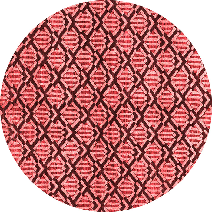 Machine Washable Abstract Red Modern Rug, wshabs3182red