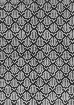 Abstract Gray Modern Rug, abs3182gry