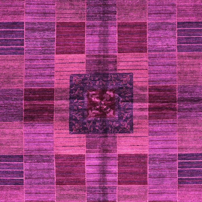 Machine Washable Checkered Pink Modern Rug, wshabs3183pnk