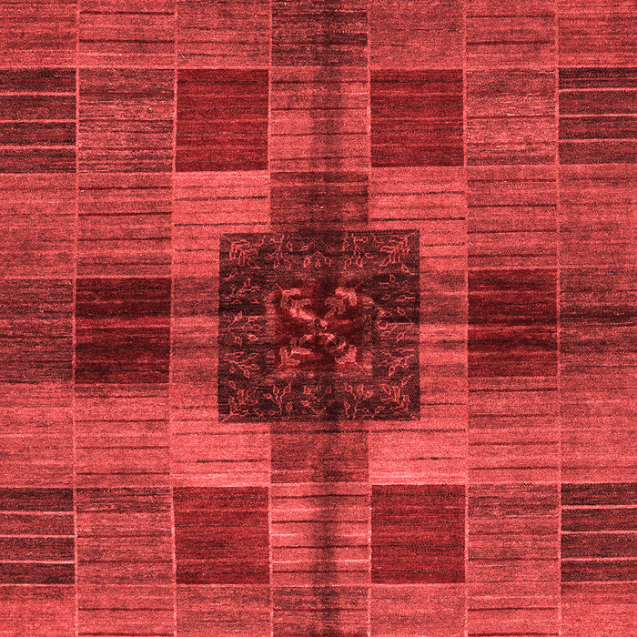 Checkered Red Modern Area Rugs