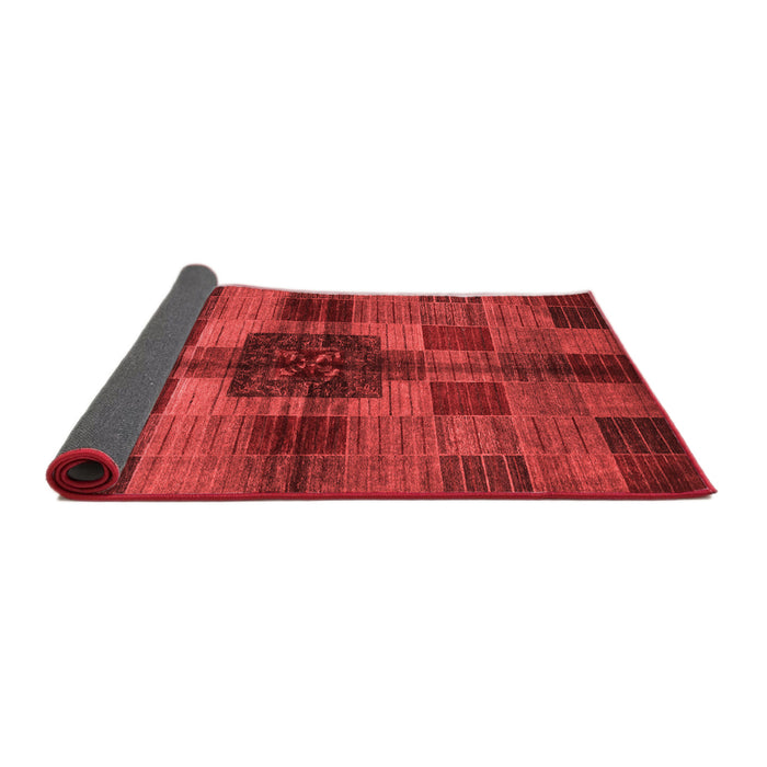Checkered Red Modern Area Rugs