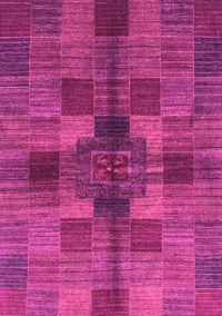 Checkered Pink Modern Rug, abs3185pnk