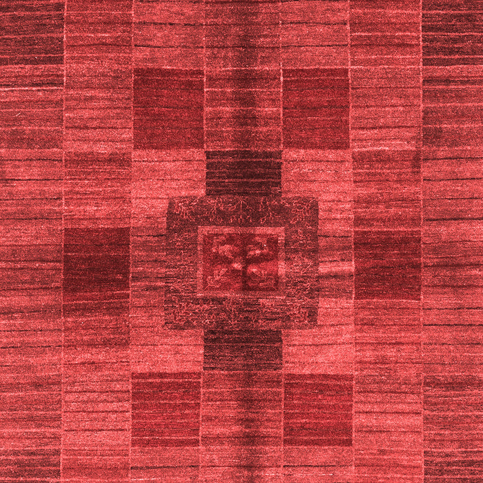 Checkered Red Modern Area Rugs