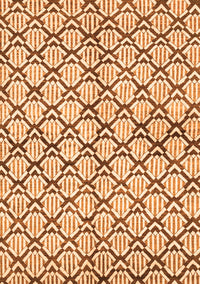 Abstract Orange Modern Rug, abs3186org